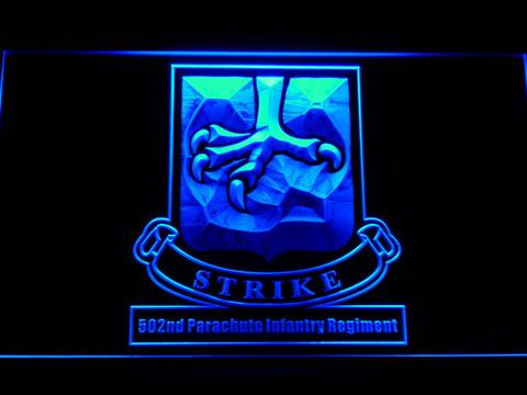 US Army 502nd Parachute Infantry Regiment LED Neon Sign